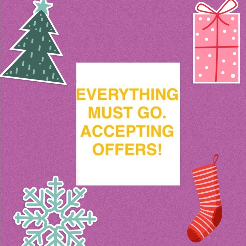 Make me a reasonable offer! Happy New Year!